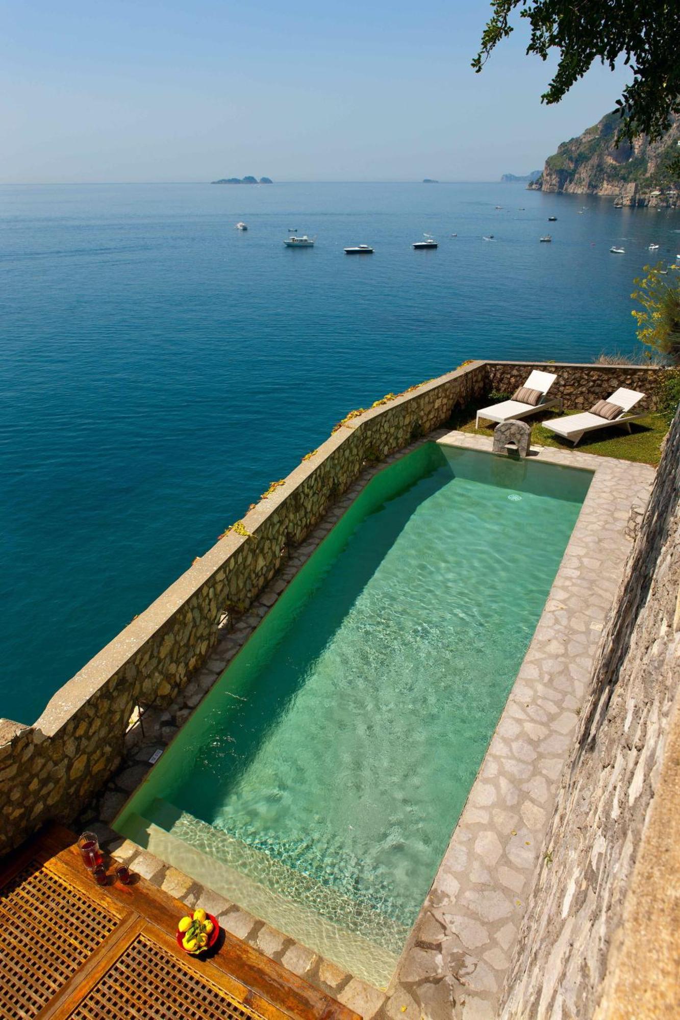 Torre Sponda - Casa Grande, Private Beach Positano Exterior foto