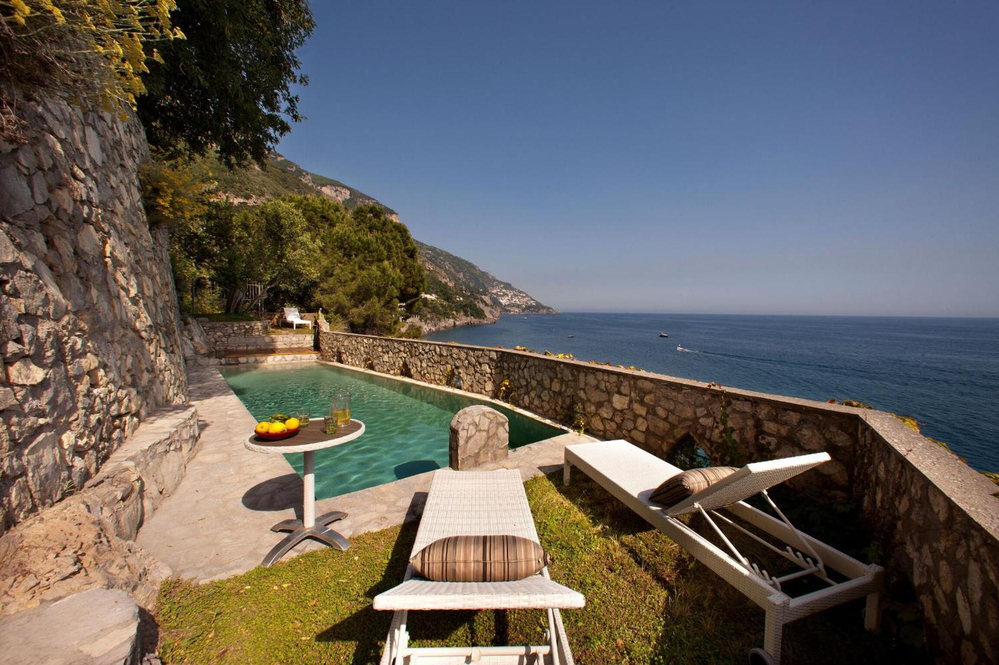 Torre Sponda - Casa Grande, Private Beach Positano Exterior foto
